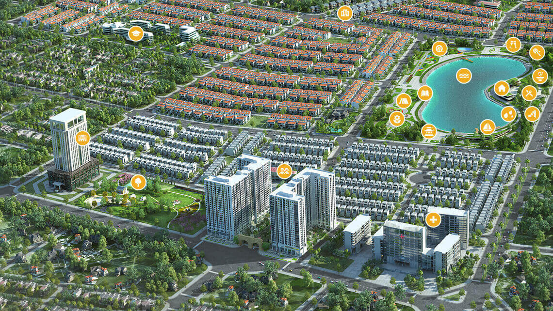 Tiện ích khu đô thị Dương Nội - Anland Residences CT06 anlandlakeview